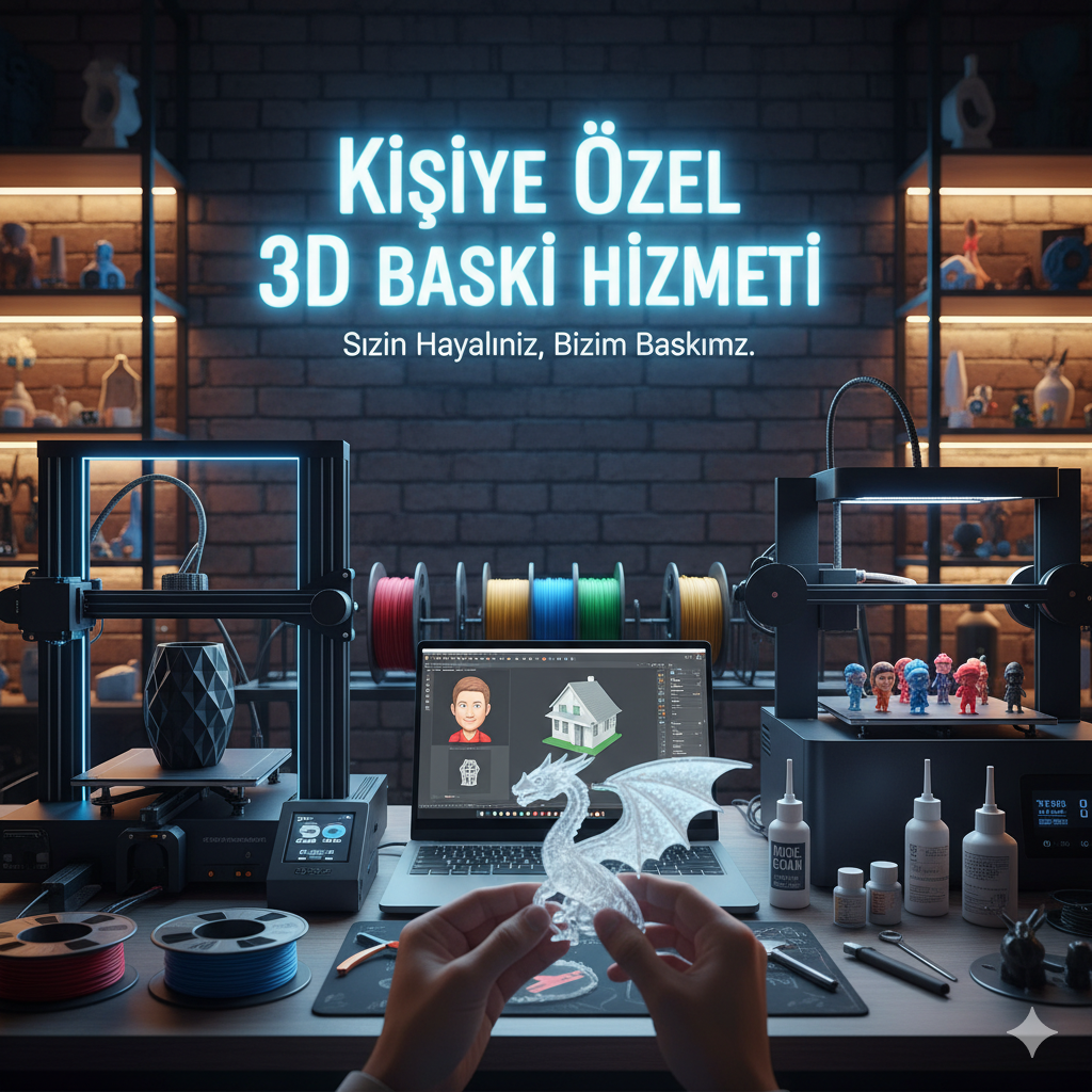 Kişiye Özel 3D Baskı Hizmeti