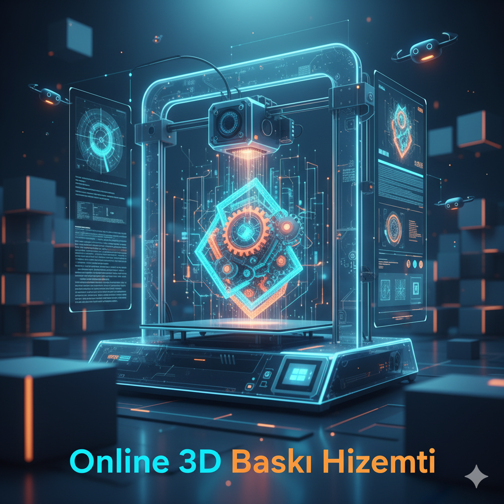 Online 3D Baskı Hizmeti