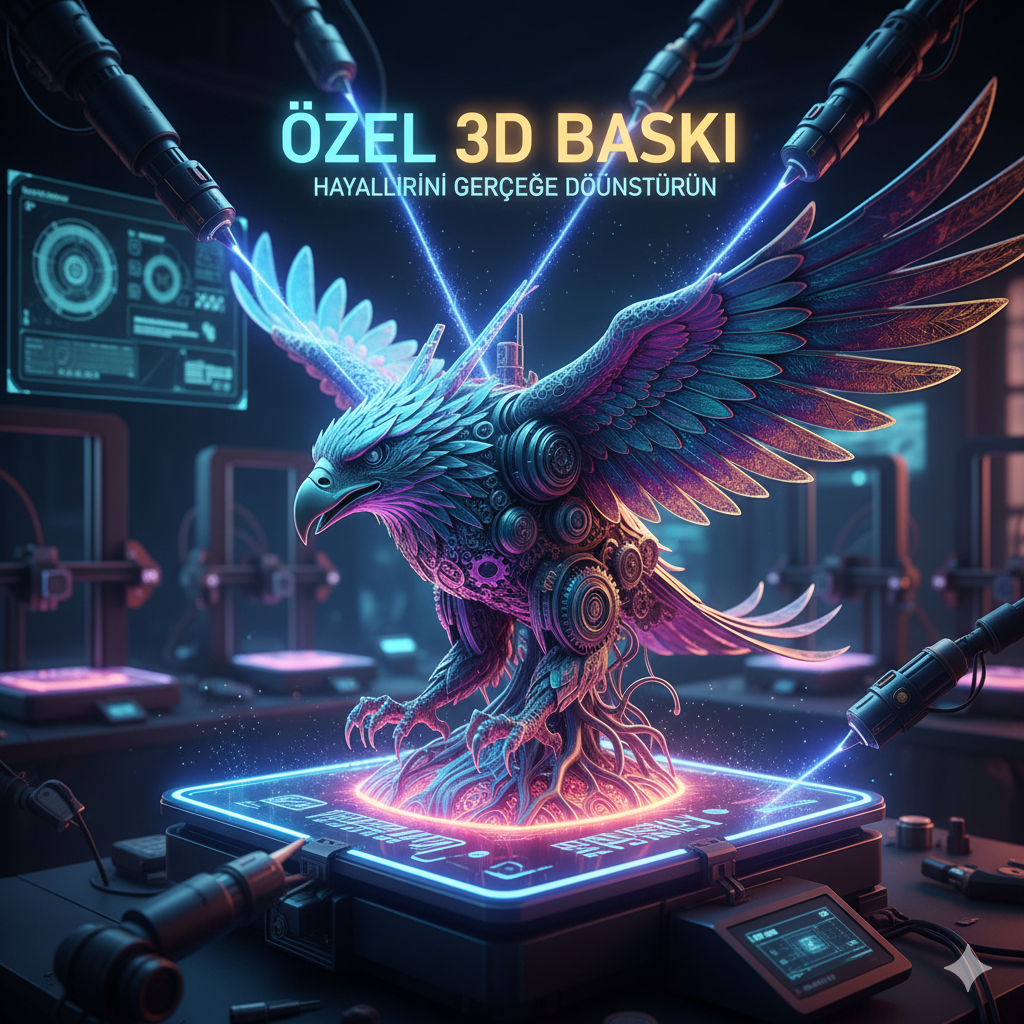 Özel 3D baskı  hizmeti 