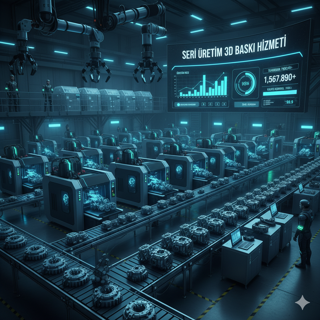 Seri Üretim 3D Baskı Hizmeti